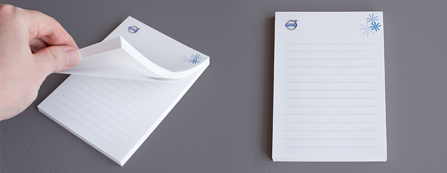 Volvo Seasons notepad